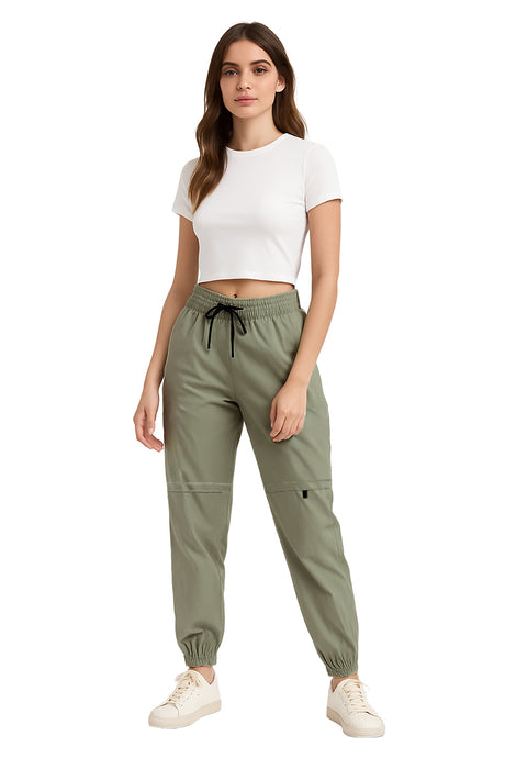 Jogger Dama / CORTE CINTA  VERDE (9136222929119)