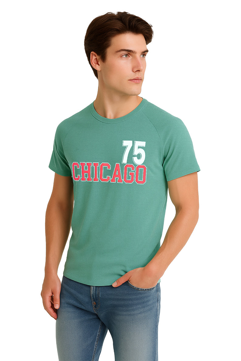 Playera Caballero MC / CHICAGO  SAGE