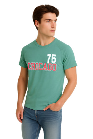 Playera Caballero MC / CHICAGO  SAGE