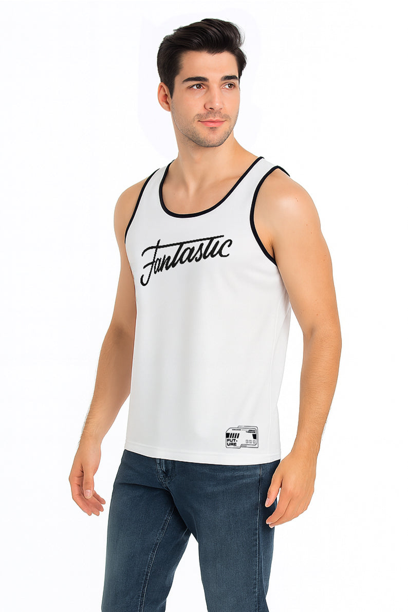 Tank Top Caballero /  FANTASTIC BLANCO