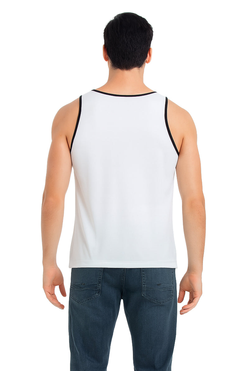 Tank Top Caballero /  FANTASTIC BLANCO