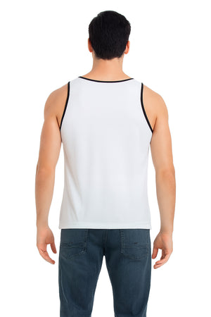 Tank Top Caballero /  FANTASTIC BLANCO