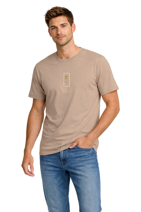 Playera Caballero MC / ONLY BEIGE