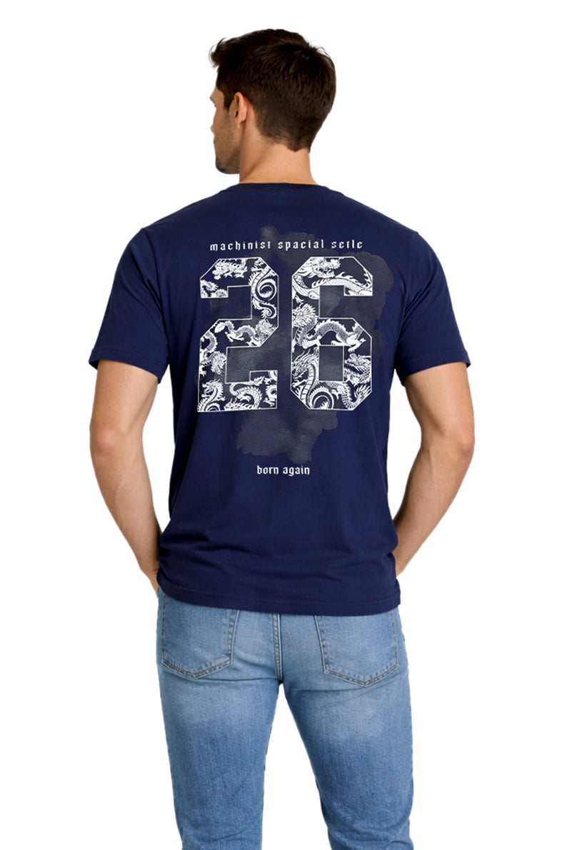 Playera Caballero MC / 26 MARINO