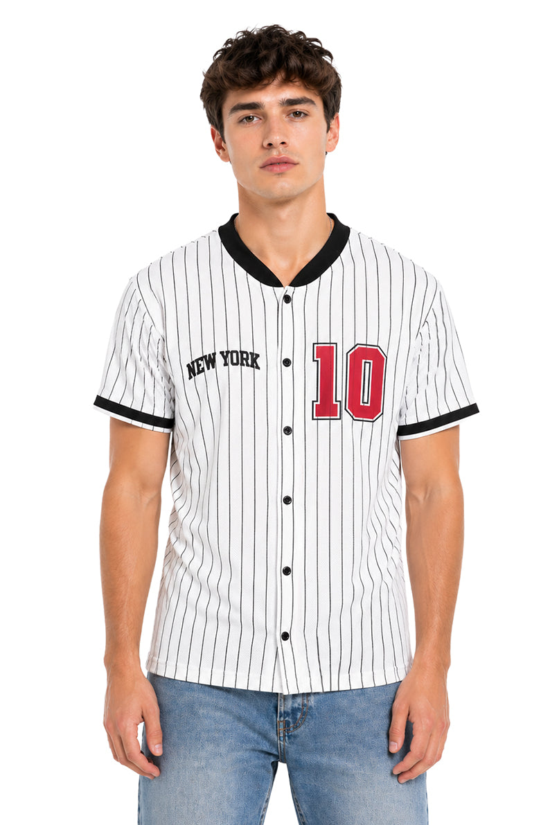 Playera tipo Jersey NY 10