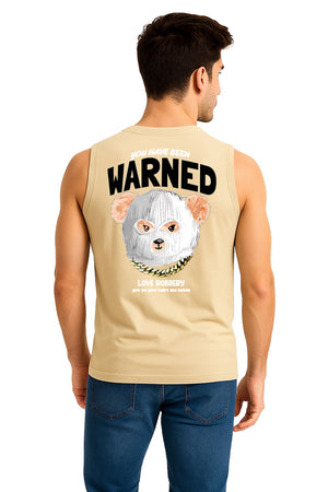 Tank Top Caballero / WARNED  BEIGE