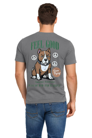 Playera Caballero MC / PERRO BOXER GRIS