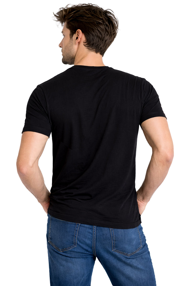 Playera Caballero MC / Var Homero NEGRO