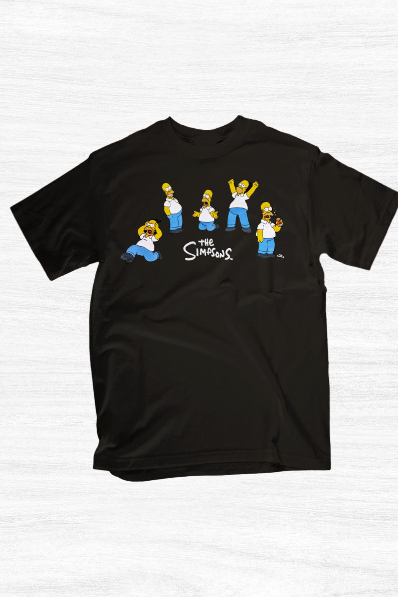Playera Caballero MC / Var Homero NEGRO