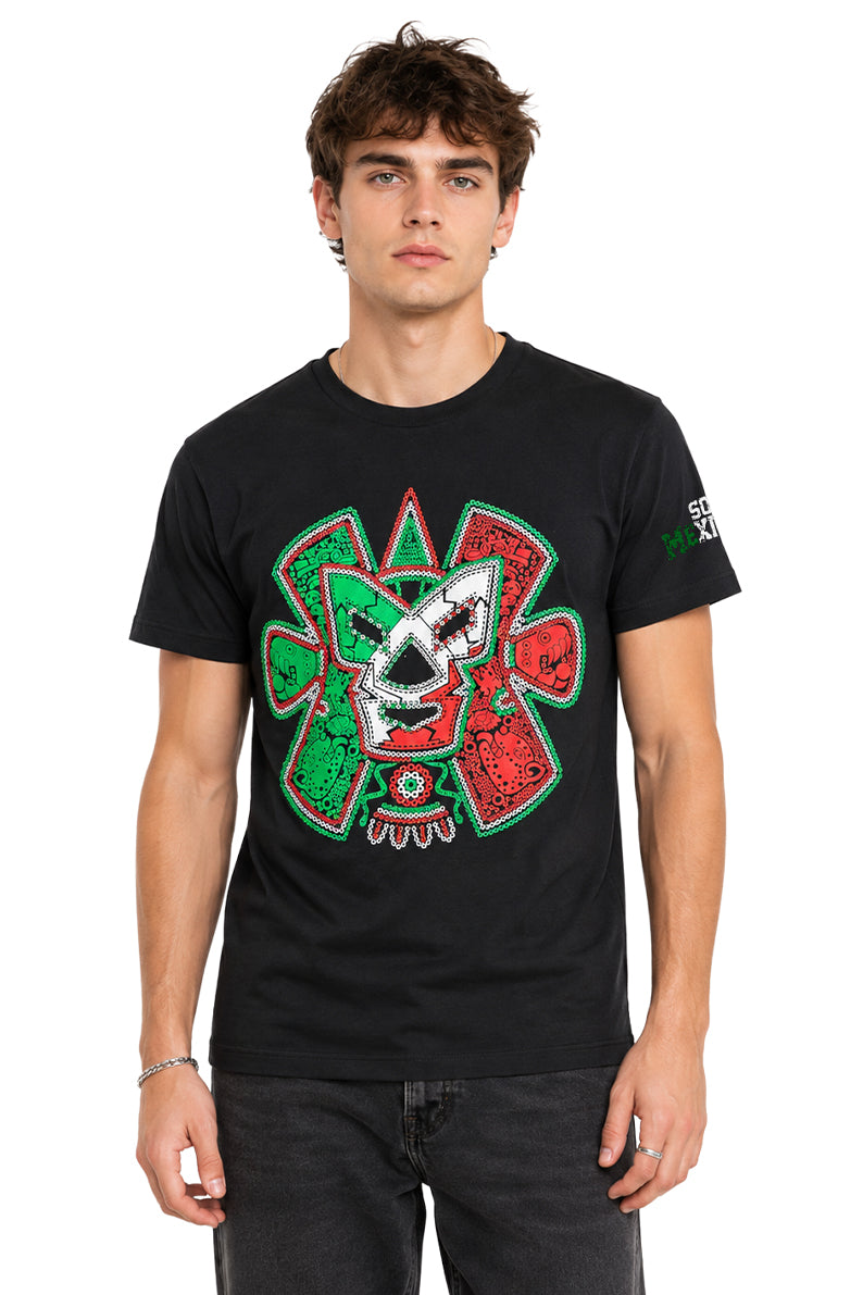 Playera Emblema Tricolor