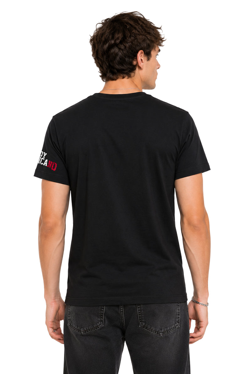 Playera Emblema Tricolor