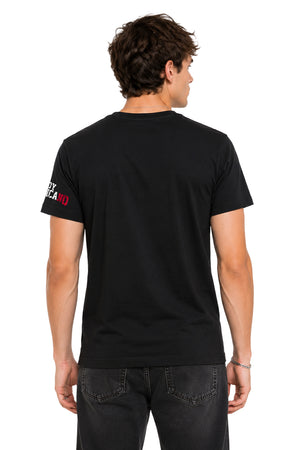 Playera Emblema Tricolor