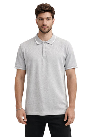 Playera Polo Tejidos puños y cuellos Jas