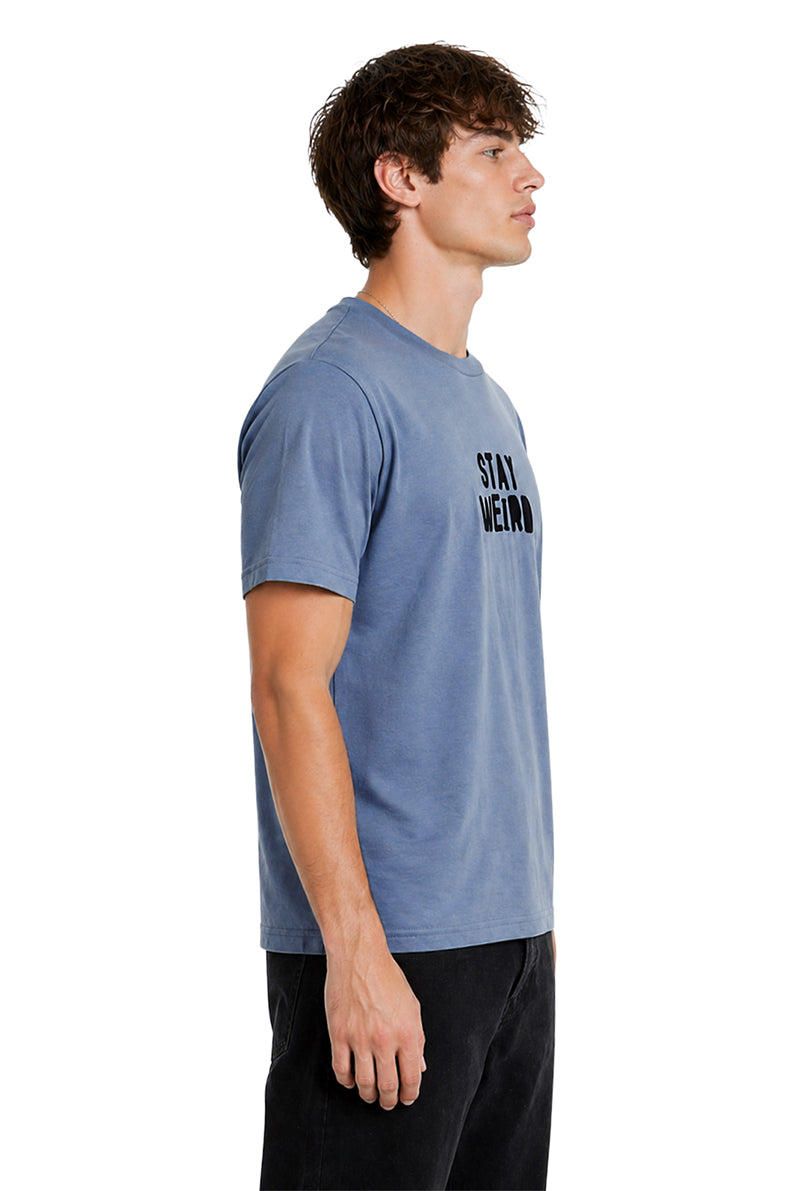 Playera Weird azul