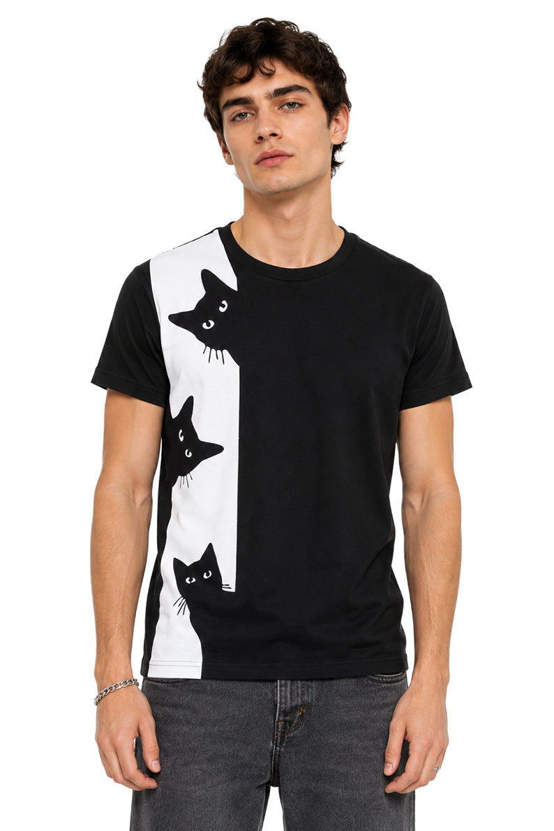 Playera Gatos Caos