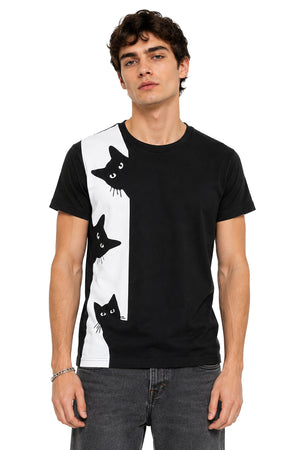 Playera Gatos Caos
