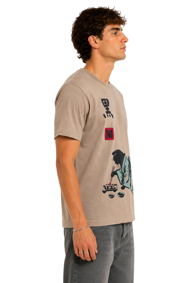 Playera Gato Japones
