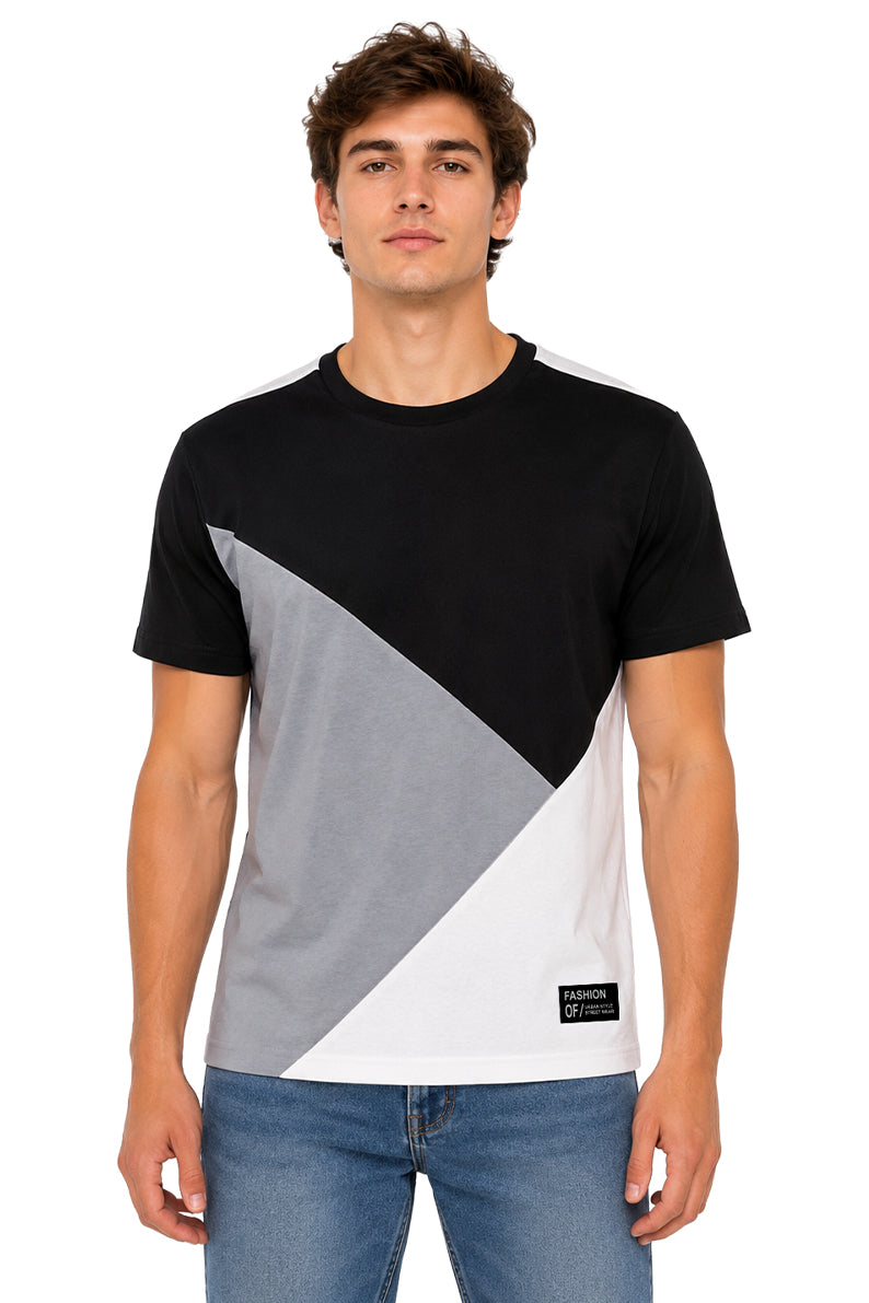 Playera Bloques Fashion