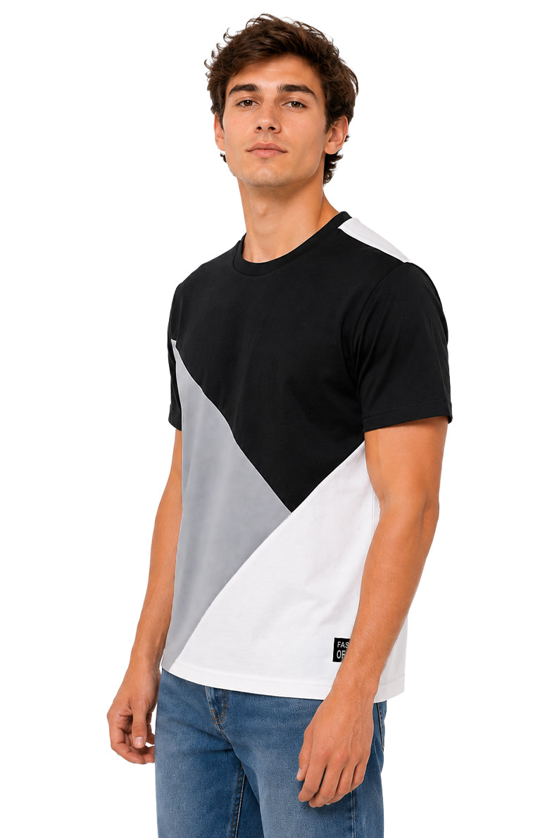 Playera Bloques Fashion