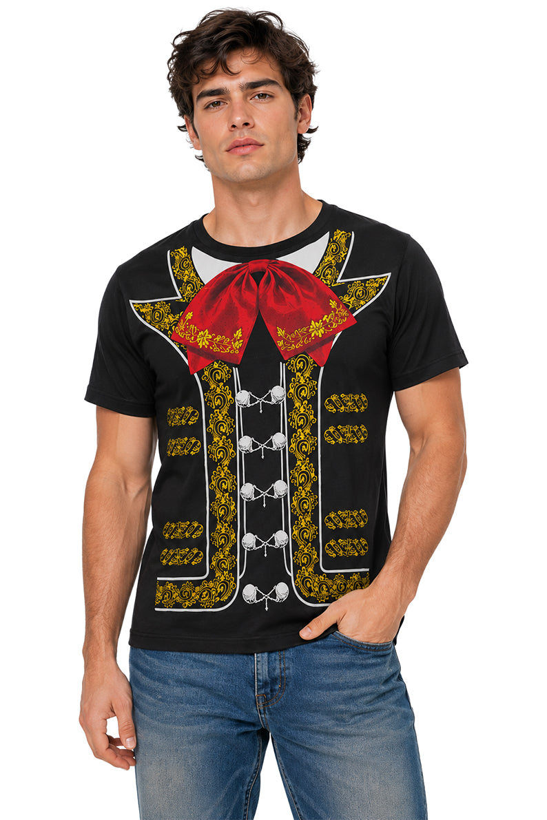 Playera Motivos Amarillos