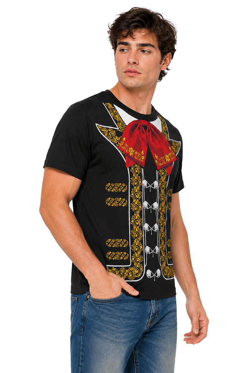 Playera Motivos Amarillos