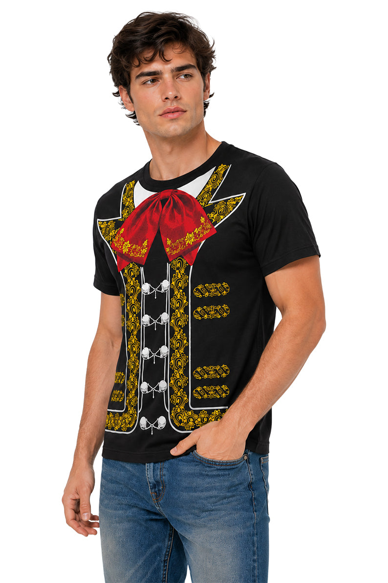 Playera Motivos Amarillos