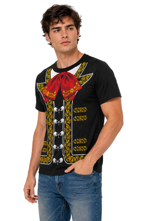 Playera Motivos Amarillos