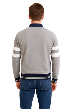 Playera Caballero ML / CALIFORNIA  GRIS