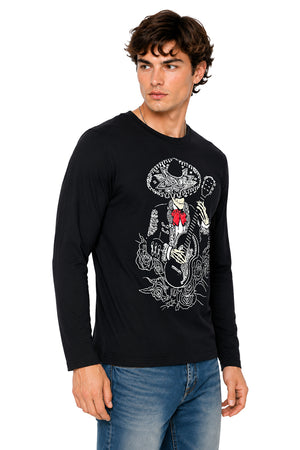 Playera Mariachi Calaca