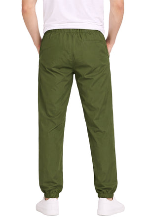 Jogger Caballero Cargo  / CORTE INCLINADO OLIVO