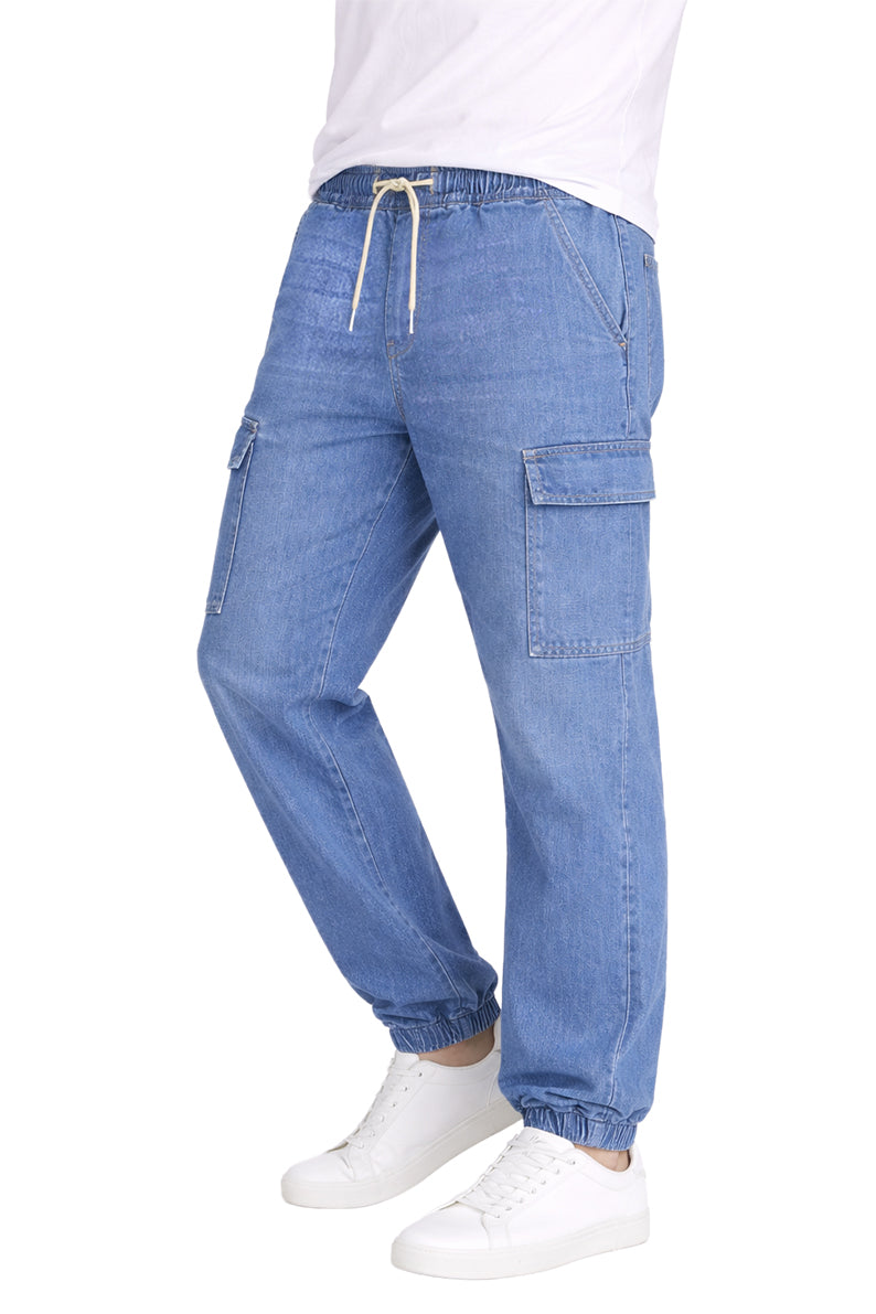 Jogger Caballero / Mezclilla cargo