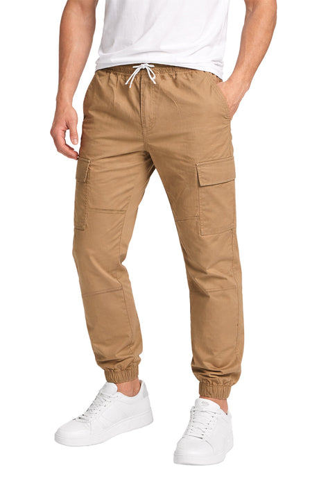 Pantalón gab Resorte en cintura Bei