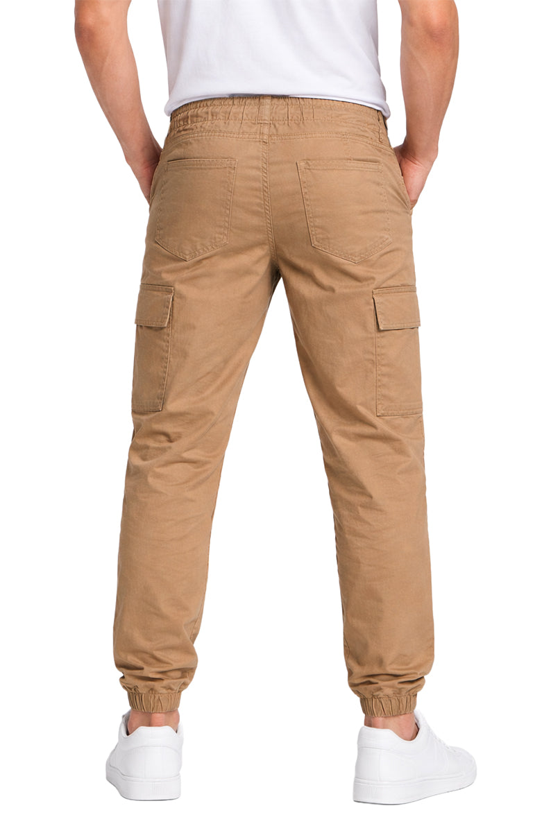 Pantalón gab Resorte en cintura Bei