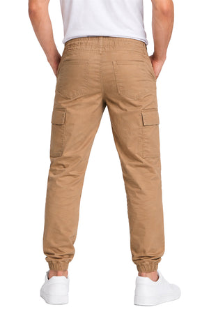 Pantalón gab Resorte en cintura Bei