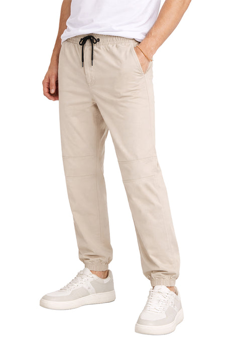 Jogger Gabardina Jareta Camel