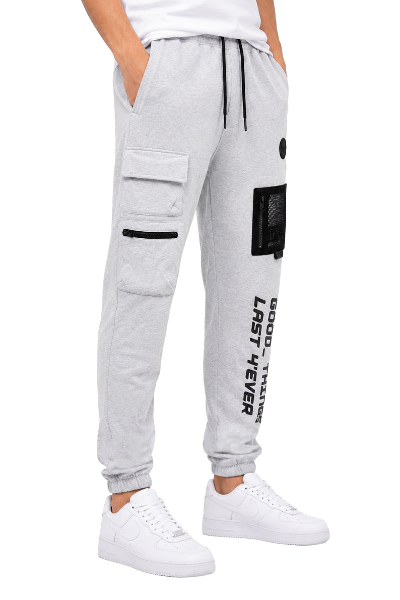 Jogger Bolsa con cierre Gris