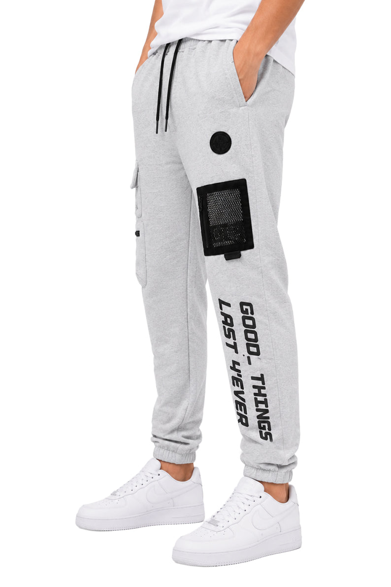 Jogger Bolsa con cierre Gris
