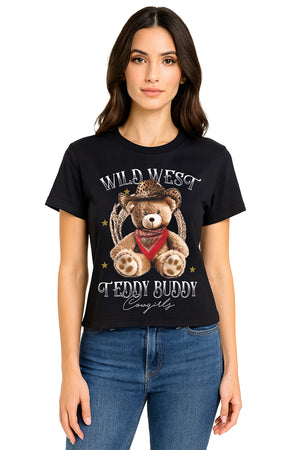 Playera Wild West Negro