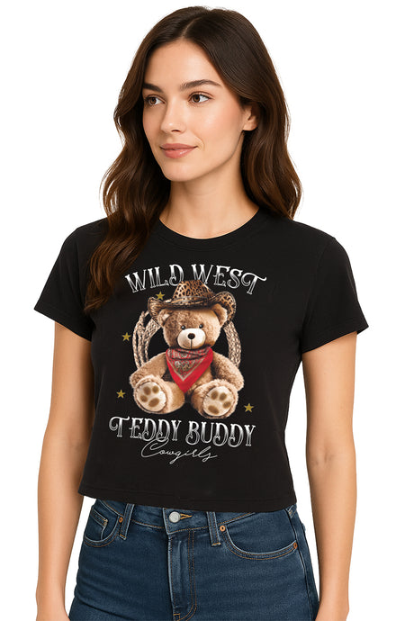 Playera Wild West Negro