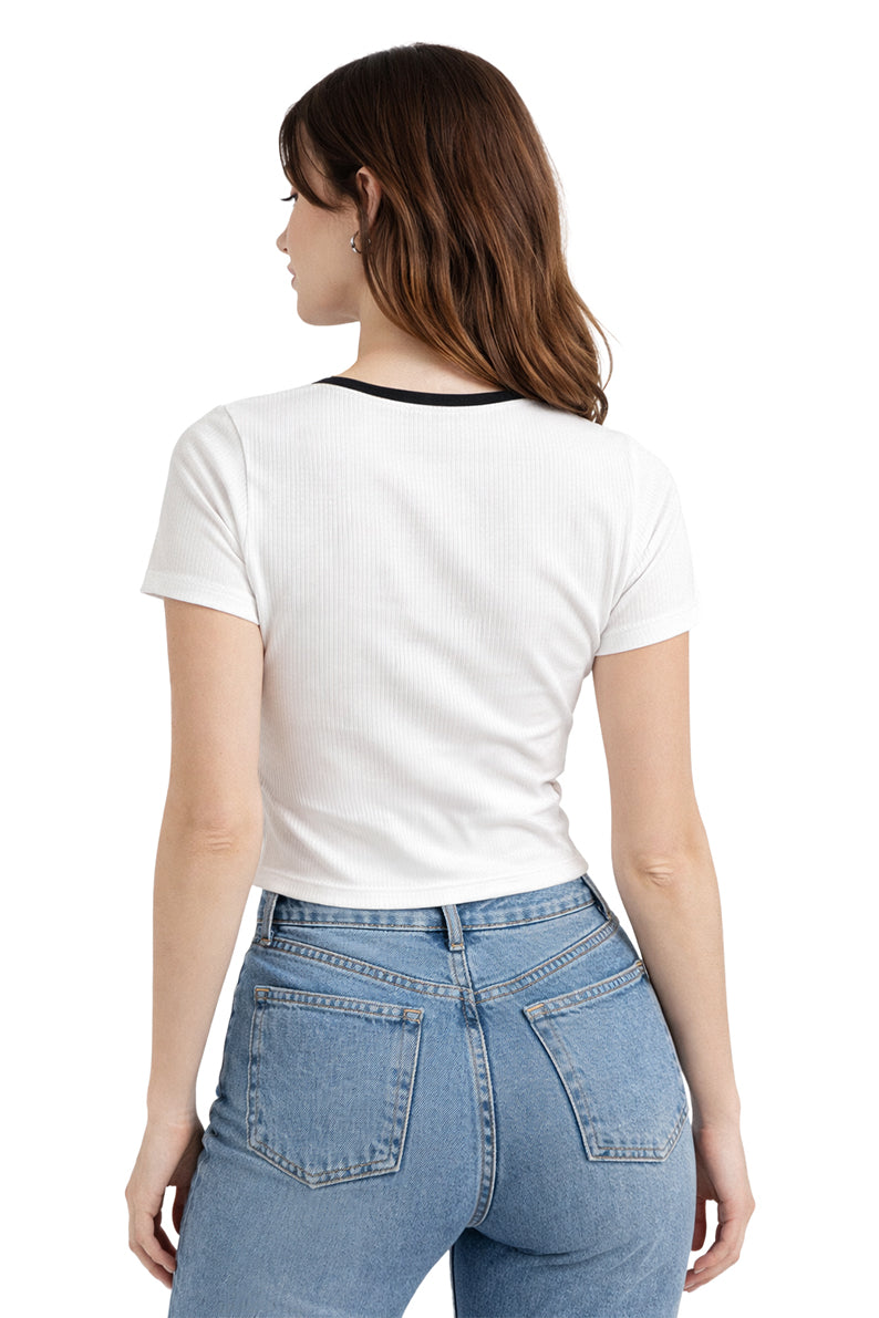 Playera Escote V Bies