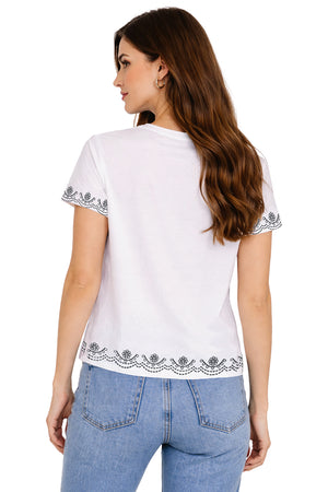 Playera Guía flores