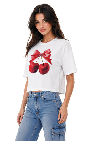 Playera Cerezas Piedras