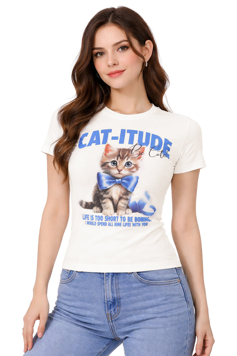 Playera Cat-itude