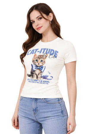 Playera Cat-itude