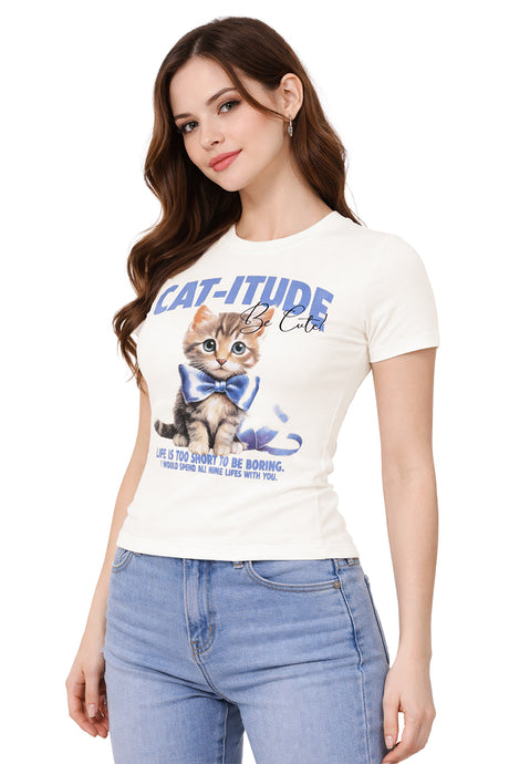 Playera Cat-itude