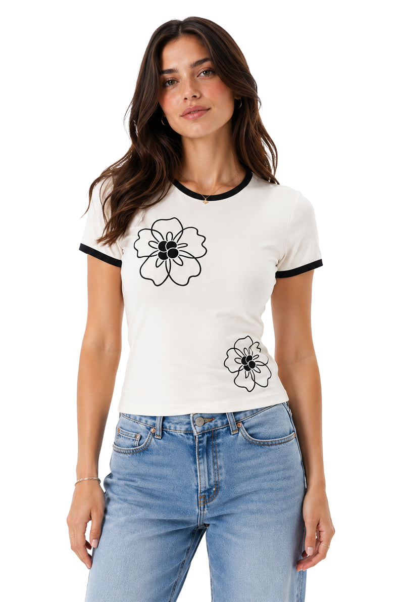 Playera Dos Flores