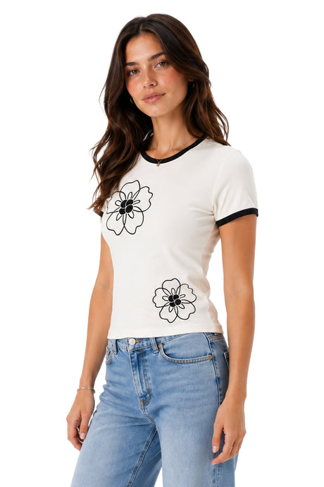 Playera Dos Flores