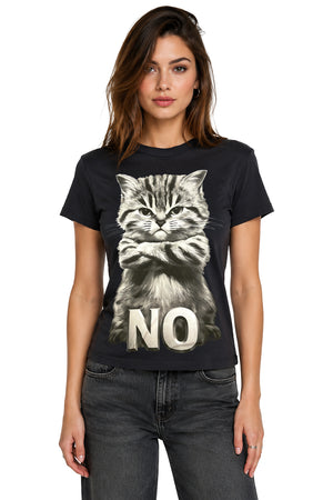 Playera Gato NO