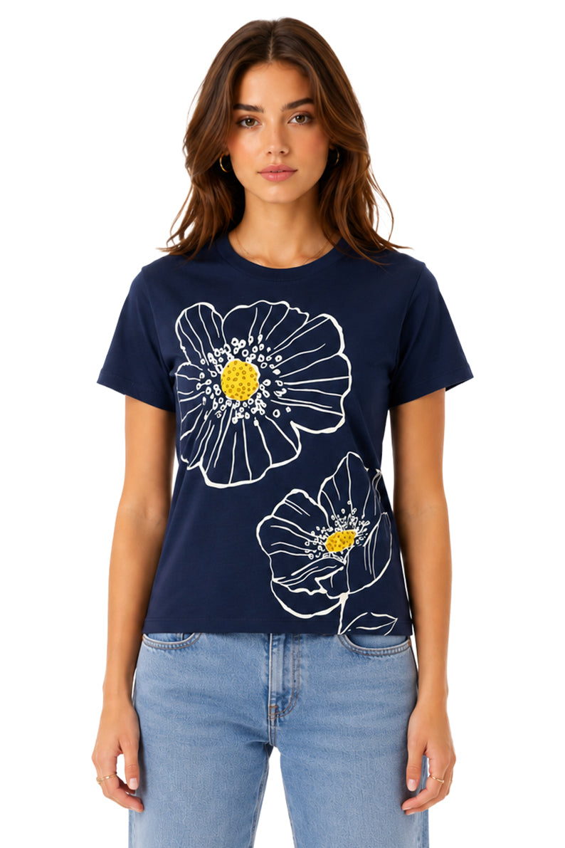 Playera Flores