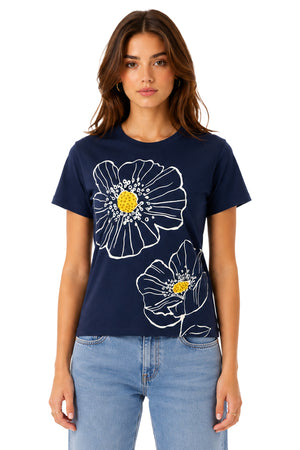 Playera Flores